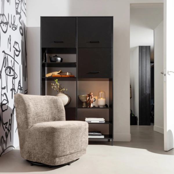 WOOOD Atty Draaifauteuil