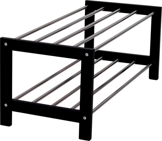 House Nordic Kaia Schoenenrek – Zwart Metaal